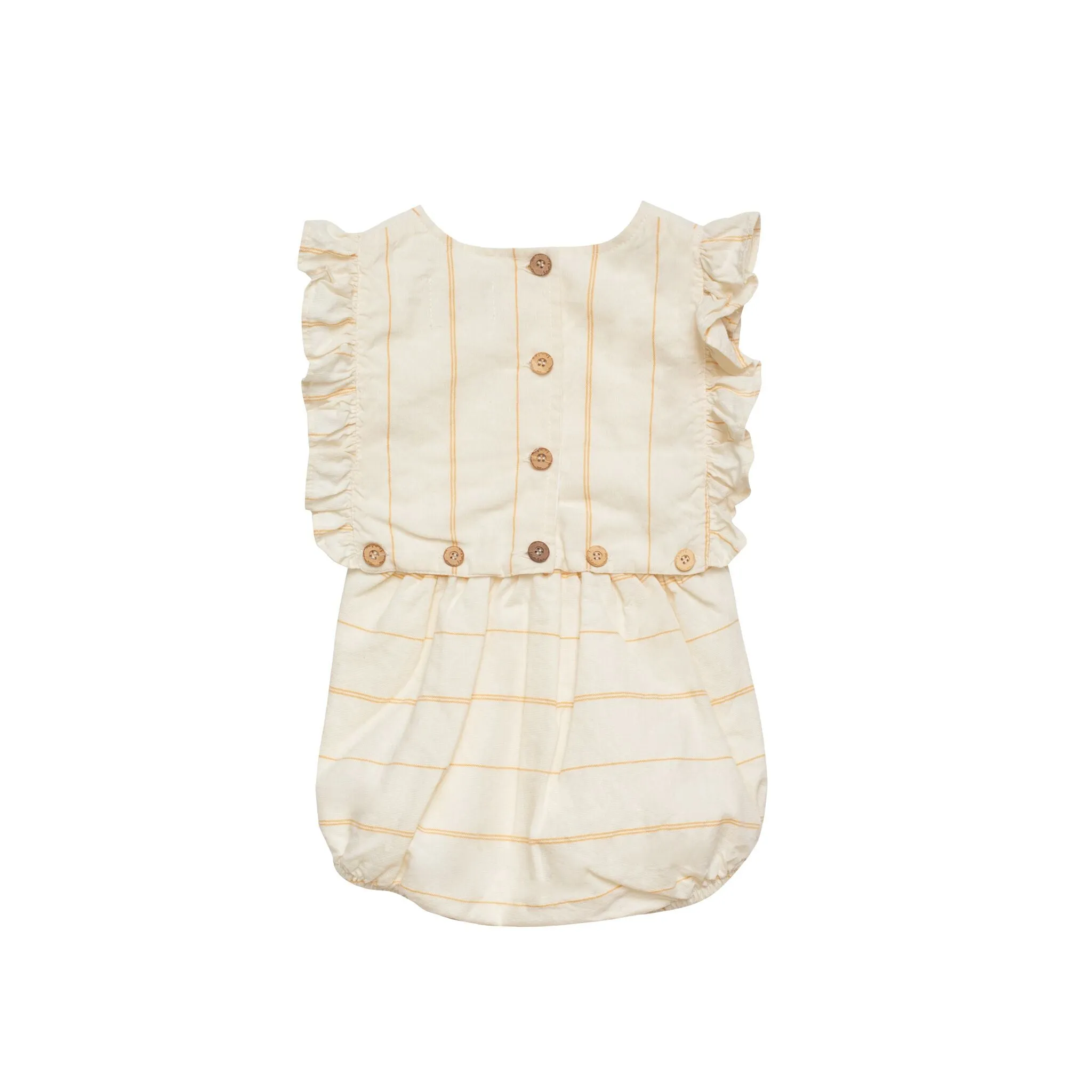 Yellowpelota romper Norma stripe yellow