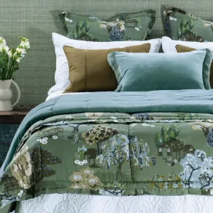 Yuttari Sage Comforter - 246x206