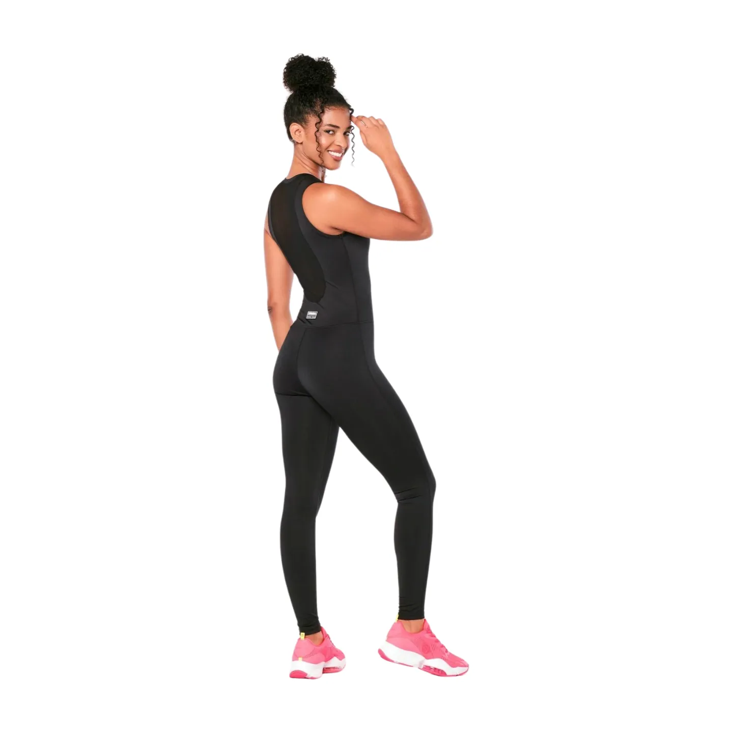 Zumba Prep Long Bodysuit With Mesh Back